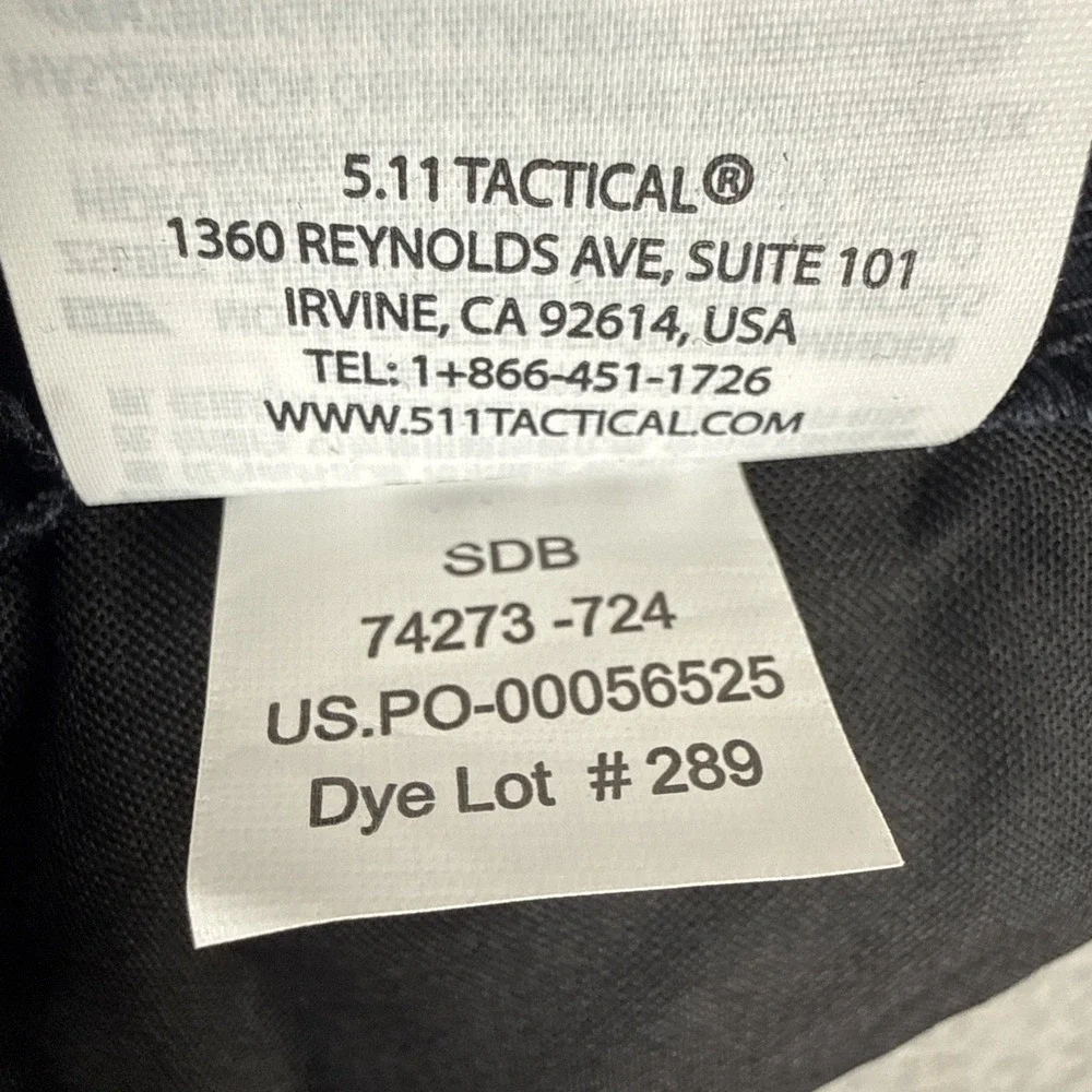 5.11 Tactical Taclite Pro Pants Mens 40x30 Dark Navy Cargo Relaxed Ripstop NEW